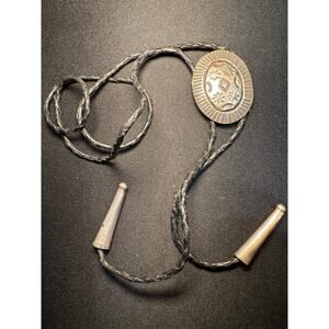 Vintage 925 Sterling Silver Mexico Bolo Tie